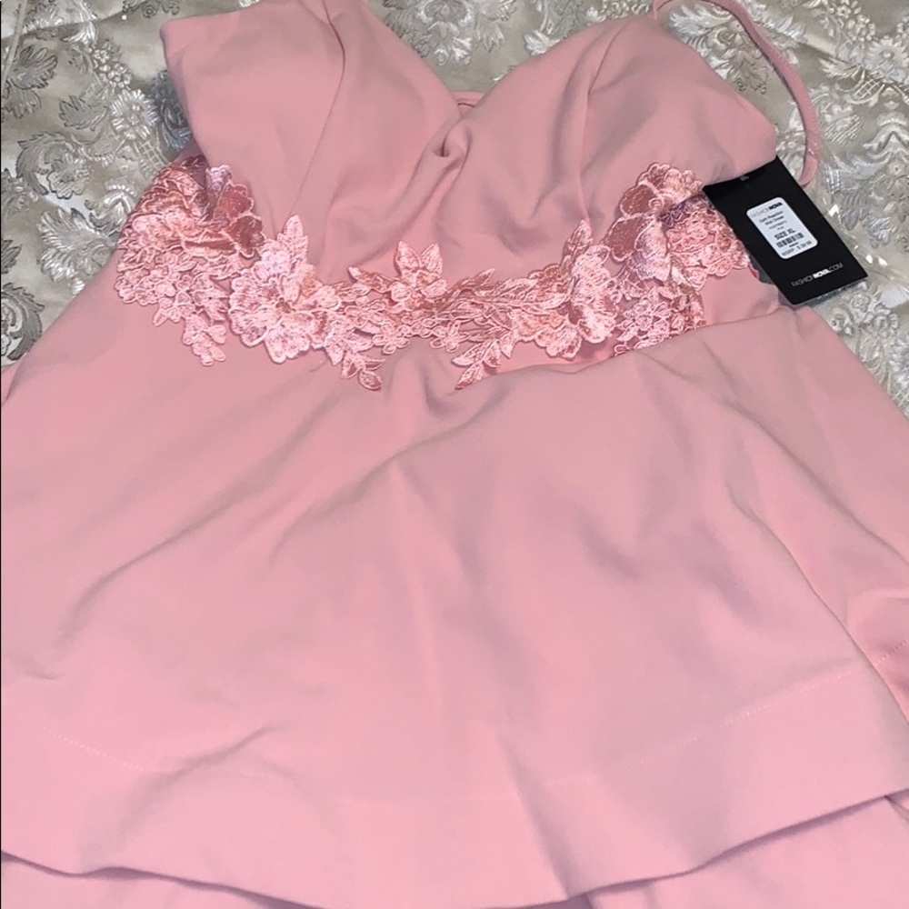 Split Reaction Midi Dress